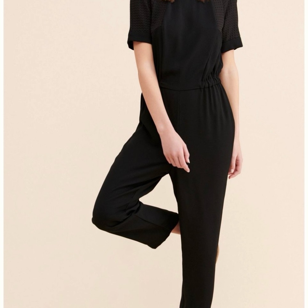 Anthropology  sakara textured Jumpsuit